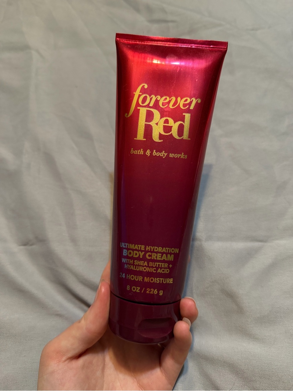 Bath & Body Works Forever Red Ultimate Hydration Body Cream - Red, Gold